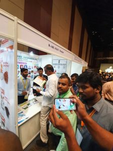 Honble-Finance-Minister-Telangana-State-visiting-IGKV-R-ABI-stall-at-Nutricereals-conclave-29-30-Nov-2019-Hyderabad